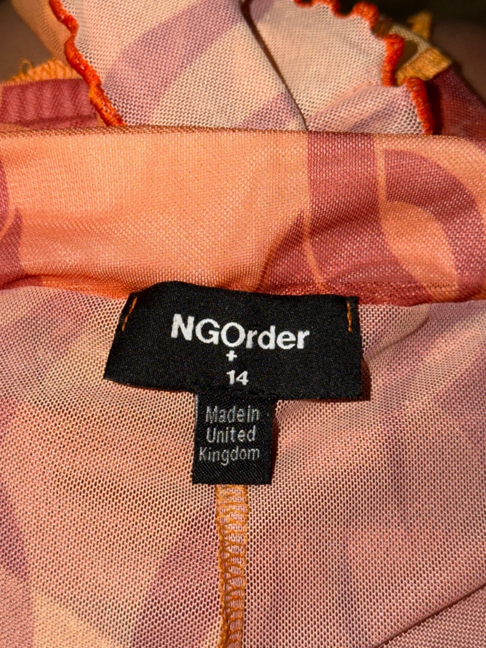 New Girl Order Size 14 Heartbreaker Mesh Flare Pants Festival Dolls Kill NGOrder - Picture 5 of 15
